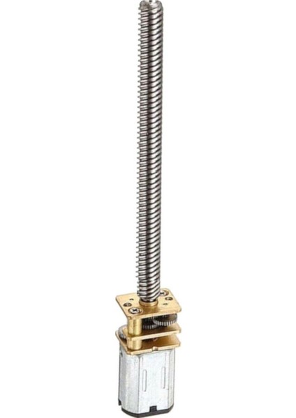 N20 6V Dc 500 Rpm M3X55 mm Mikro Metal Redüktörlü Uzun Şaftlı Motor