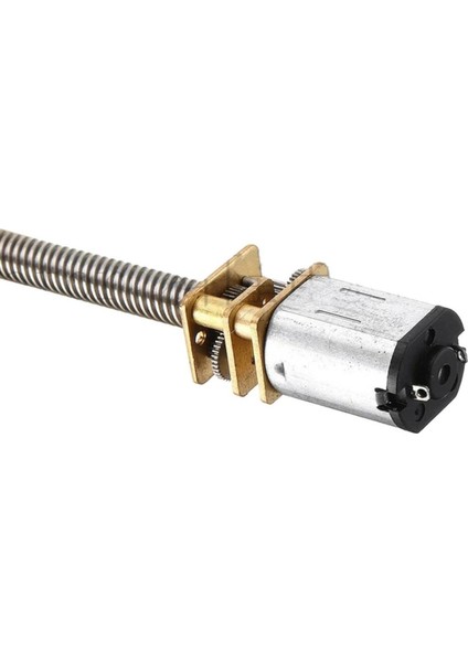 N20 6V Dc 500 Rpm M3X55 mm Mikro Metal Redüktörlü Uzun Şaftlı Motor