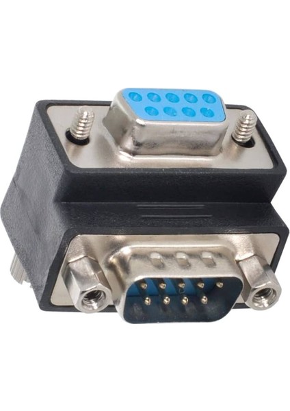 RS232 Erkek - Dişi 90 Derece Çevirici Aparat