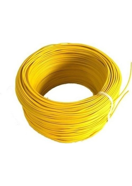 Montaj Kablosu Çok Damarlı 0,22 Mm2 10 Metre Nyaf Sarı