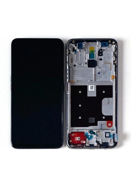 Oppo Reno 3 LCD Ekran Dokunmatik Çıtalı Siyah Tft