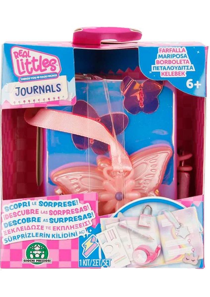 Real Littles Mini Günlük S9 RET08101 - Kelebek