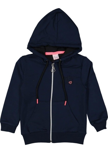 Kız 9/12 Yaş Pretty Ermuarlı Kapşonlu Swaet Hırka