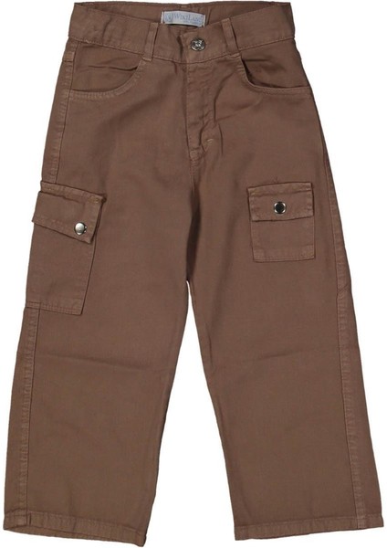 Kız 6/10 Yaş Cepli Piefti Pantolon
