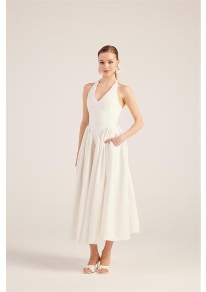 Markano Ophelia Elbise Beyaz modelleri