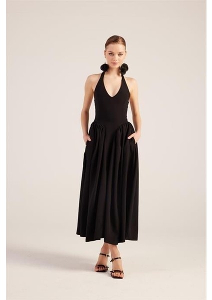 Markano Ophelia Elbise Siyah modelleri