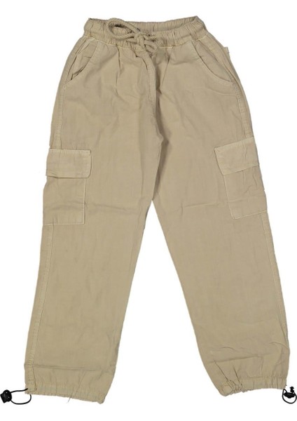 Kız 11/15 Yaş Paraşüt Kargo Cepli Kapri