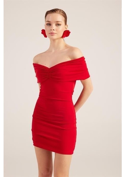 Markano Muse Elbise Kırmızı fiyatları