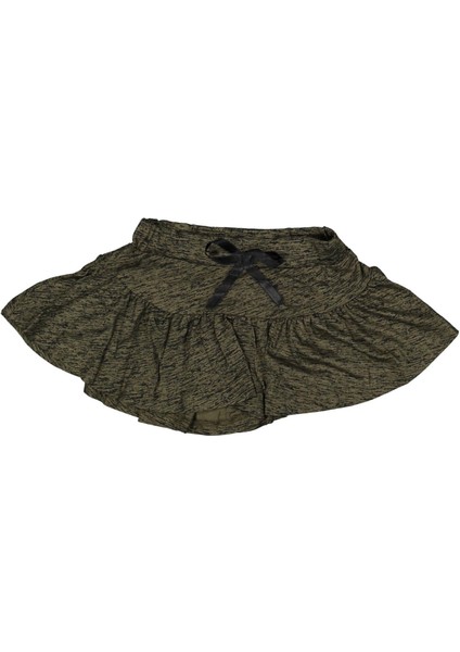 Kız 5/8 Yaş Kırçıllı Desen Şort Etek