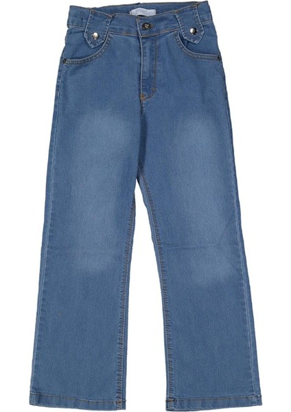 Kız 8/12 Yaş Klasik Kot Pantolon
