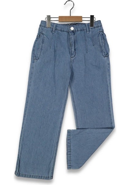 Kız 8/12 Yaş Yüksel Bel Kot Pantolon