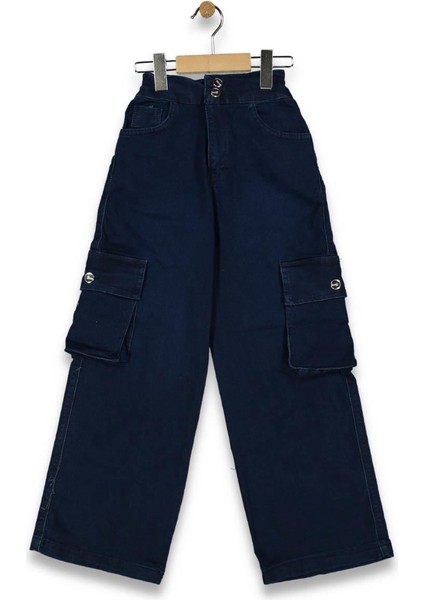 Kız 11/15 Yaş Kom Cepli Kot Pantolon