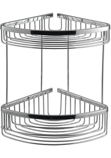 Oval 2 Li Köşelik 22*22 (Krom)