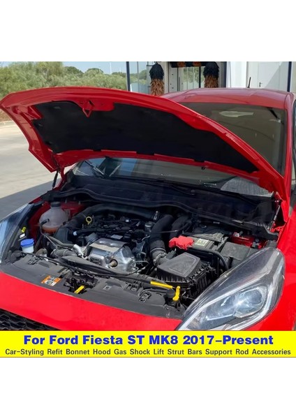 2017-2023 Ford Fiesta Kaput Amortisörü Kiti- Set