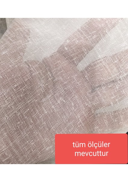 Natural Keten Tül