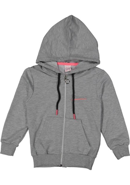 Kız 13/16 Yaş Pıceso Fermuarlı Kapşonlu Swaet Hırk