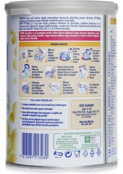 Nessiworld Sma Optipro Probiyotik 3 Bebek Devam Sütü 1-3 Yaş 400 gr