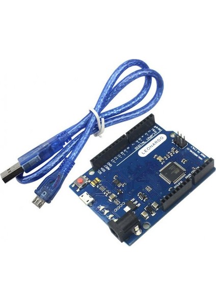 Arduino Leonardo R3 + Micro USB Kablo