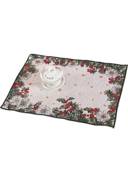 Placemats Aile Yemek Masası Süslemeleri Noel Placemats (Yurt Dışından)