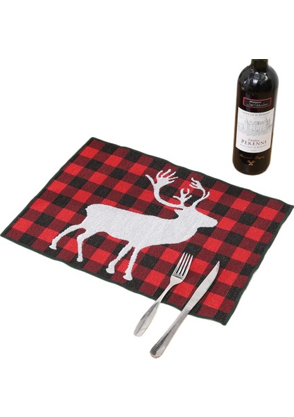 Placemats Aile Yemek Masası Süslemeleri Noel Placemats (Yurt Dışından)