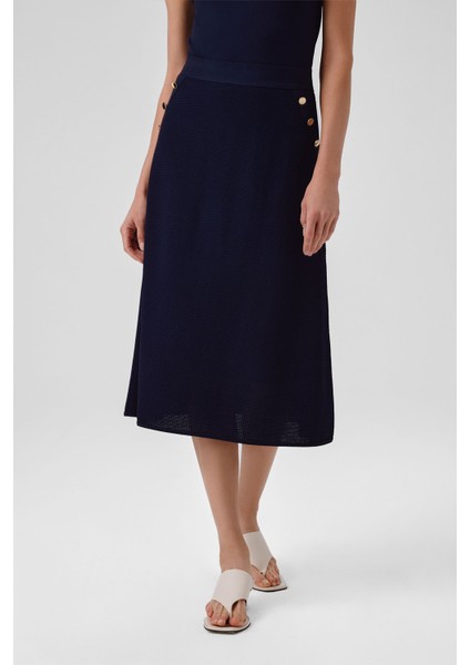 Lacivert Fileli Midi Boy Etek fiyatları