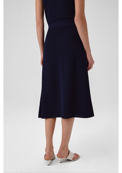 Lacivert Fileli Midi Boy Etek fırsatları