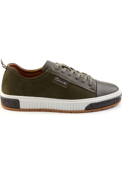Siyah Leather Erkek Sneaker E01018033543