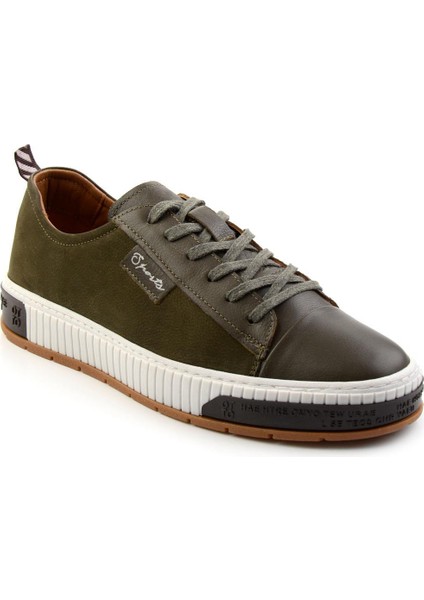 Siyah Leather Erkek Sneaker E01018033543