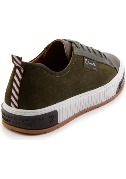 Siyah Leather Erkek Sneaker E01018033543