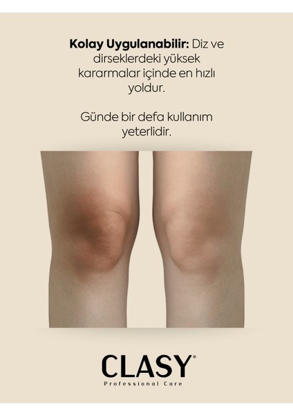 Diz ve Dirsek Bakım Kremi - Çatlak, Kurumuş, Koyulaşmış Sert Deriye Karşı (Clasy Crack Repair Cream)