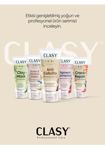 Diz ve Dirsek Bakım Kremi - Çatlak, Kurumuş, Koyulaşmış Sert Deriye Karşı (Clasy Crack Repair Cream)