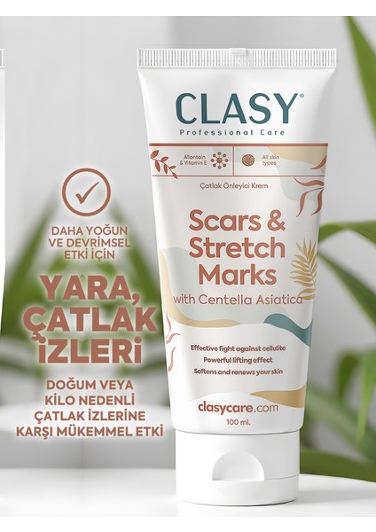 Yara ve Çatlak Izleri Görünümünü Azaltıcı ve Mükemmel Önleyici Krem (Scars & Stretch Marks Cream)