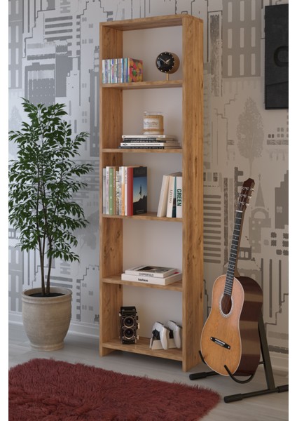 Abete 5 Raflı Kitaplık / Atlantik Çam