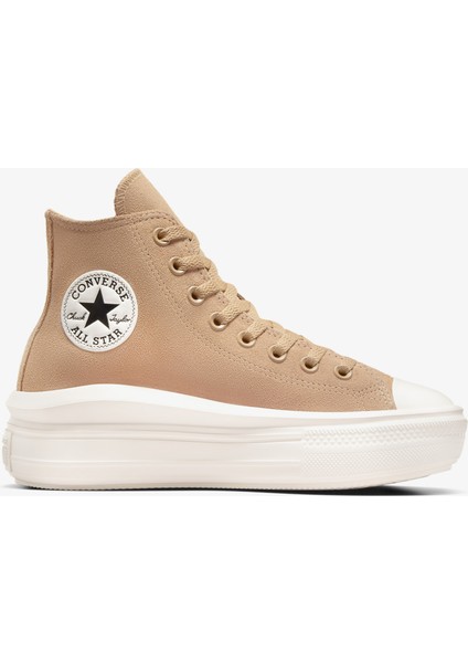 Chuck Taylor All Star Move Platform Kadın Kahverengi Süet Sneaker