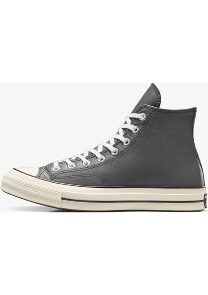 Chuck 70 Unisex Gri Deri Sneaker