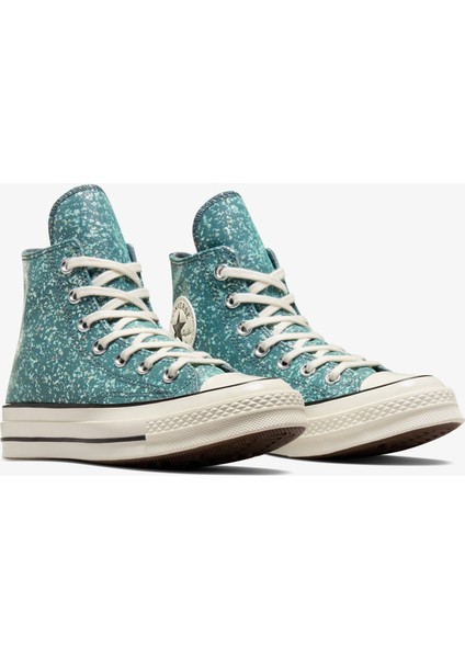 Chuck 70 Glitter Unisex Mavi Sneaker indirimleri