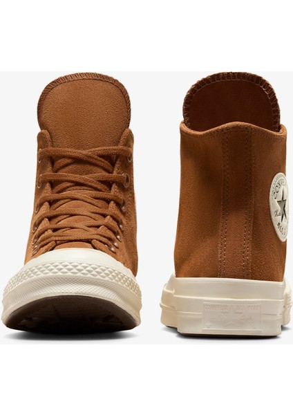 Chuck 70 Unisex Kahverengi Süet Sneaker modelleri