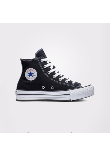 Chuck Taylor All Star Eva Lift Canvas Platform Kadın Siyah Sneaker