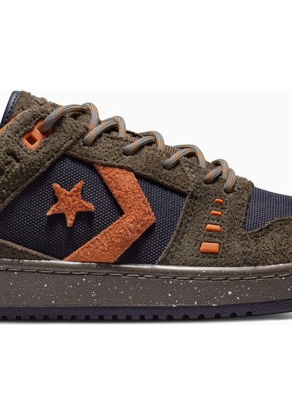 As-1 Pro Unisex Kahverengi Süet Sneaker