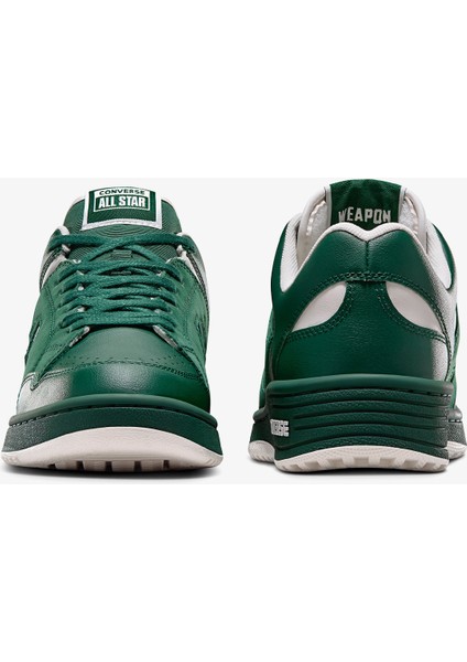 Weapon Unisex Yeşil Deri Sneaker modelleri