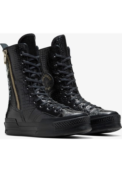 Chuck 70 Plus Unisex Siyah Sneaker fiyatları