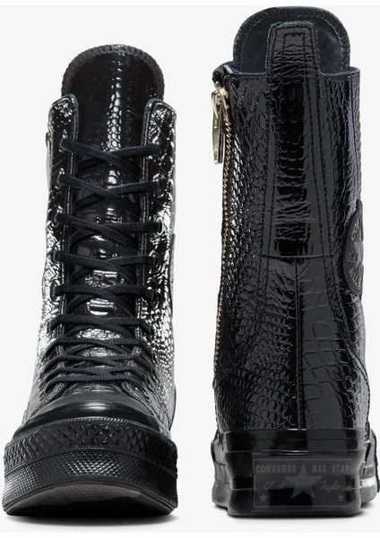 Chuck 70 Plus Unisex Siyah Sneaker modelleri