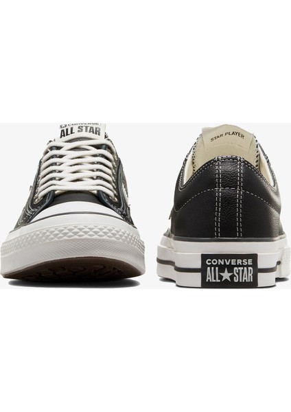 Star Player 76 Fall Leather Unisex Siyah Sneaker modelleri