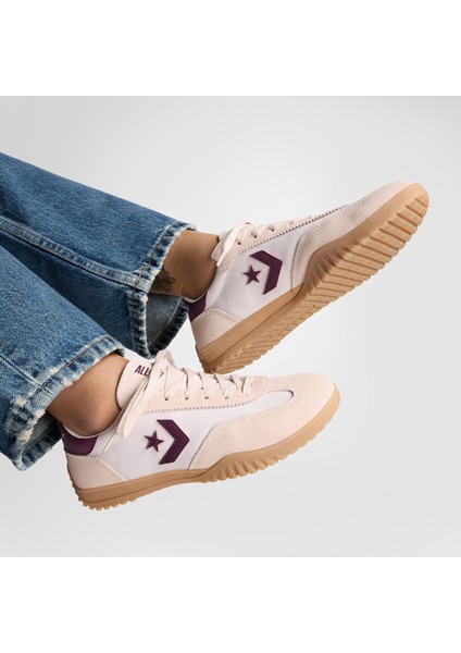 Run Star Trainer Unisex Pembe Süet Sneaker fırsatları