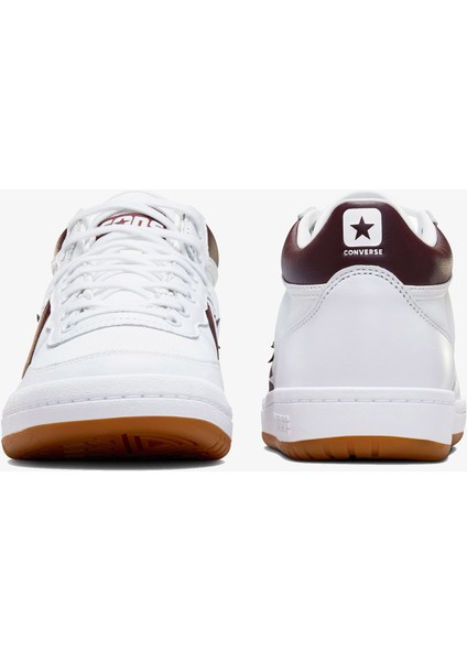 Fastbreak Pro Unisex Beyaz Deri Sneaker modelleri