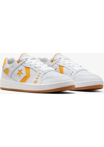 As-1 Pro Unisex Beyaz Deri Sneaker