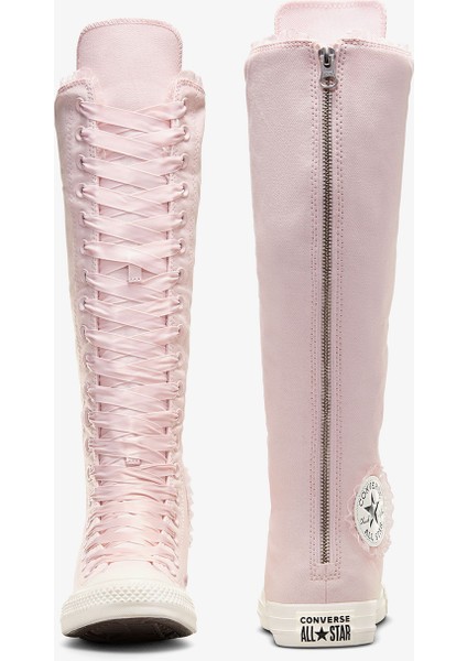 Chuck Taylor All Star Ruffles & Bows Xx-Hi Blush Hush Unisex Pembe Sneaker modelleri