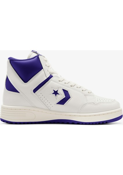 Weapon Unisex Mor Deri Sneaker