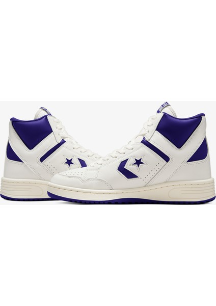 Weapon Unisex Mor Deri Sneaker