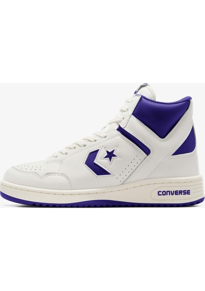 Weapon Unisex Mor Deri Sneaker